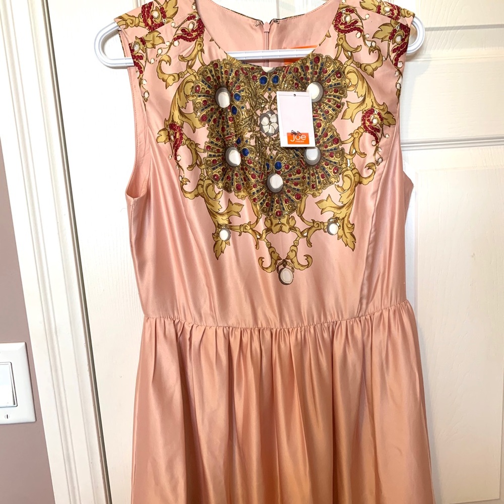 Pink Silky Dress